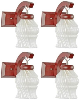 TrendyHouse Uplight Wall Lamp Without Bulb(Pack of 4)