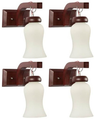 TrendyHouse Uplight Wall Lamp Without Bulb(Pack of 4)