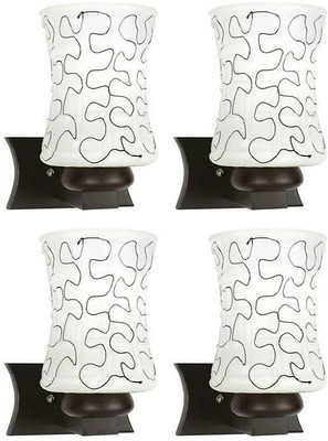 Baslash Uplight Wall Lamp Without Bulb(Pack of 4)