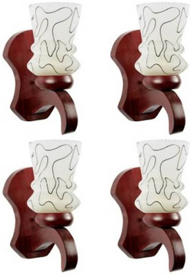 TrendyHouse Uplight Wall Lamp Without Bulb(Pack of 4)
