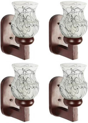 Zuper Uplight Wall Lamp Without Bulb(Pack of 4)