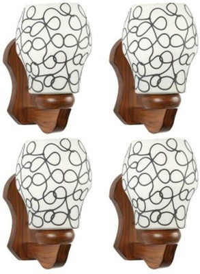 Zuper Uplight Wall Lamp Without Bulb(Pack of 4)