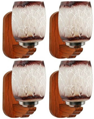 TrendyHouse Uplight Wall Lamp Without Bulb(Pack of 4)
