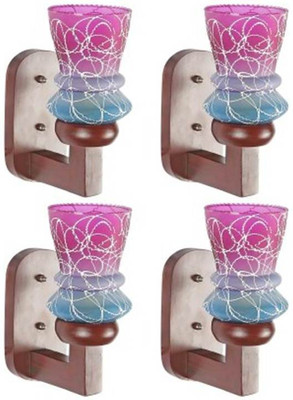 TrendyHouse Uplight Wall Lamp Without Bulb(Pack of 4)