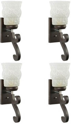 TrendyHouse Uplight Wall Lamp Without Bulb(Pack of 4)