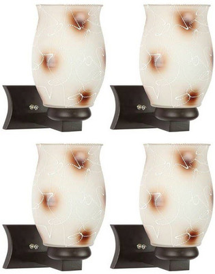 Baslash Uplight Wall Lamp Without Bulb(Pack of 4)