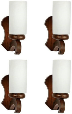 Baslash Uplight Wall Lamp Without Bulb(Pack of 4)