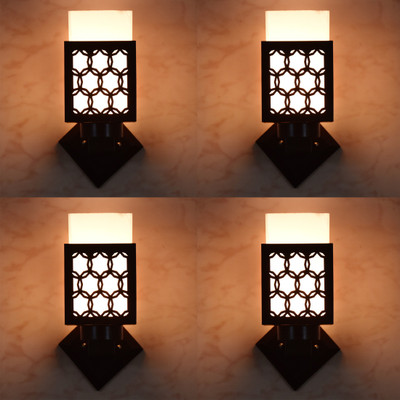 1st Time Uplight Wall Lamp Without Bulb(Pack of 4)