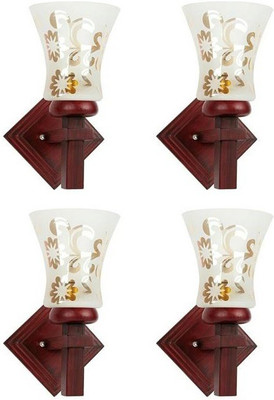 TrendyHouse Wallchiere Wall Lamp Without Bulb(Pack of 4)
