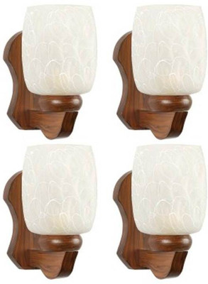 TrendyHouse Uplight Wall Lamp Without Bulb(Pack of 4)