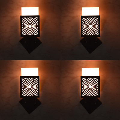 1st Time Uplight Wall Lamp Without Bulb(Pack of 4)