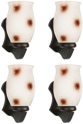 Baslash Uplight Wall Lamp Without Bulb(Pack of 4)