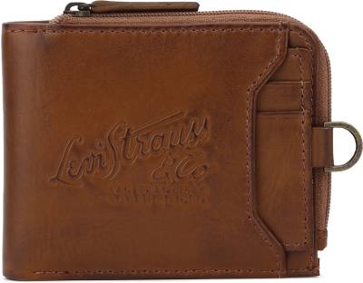 LEVI'S Men Tan Genuine Leather Wallet