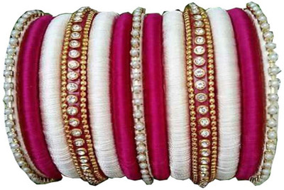 khandelwal impex Dori Pearl Bangle Set(Pack of 13)