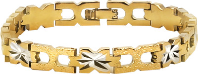 Thrillz Stainless Steel Sterling Silver Bracelet