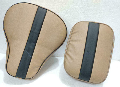 KOHLI BULLET ACCESSORIES Front & RearSeat Cover 5 Split Bike Seat Cover For Royal Enfield Classic 350, Classic 500