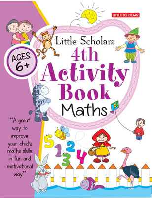 Little Scholarz 4th Activity Book Maths(English, Paperback, LS Editorial Team)
