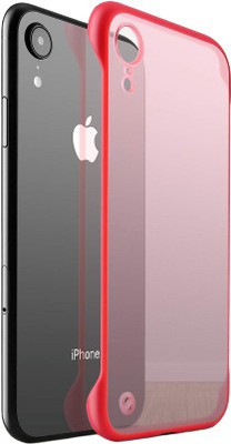 JPACC Back Cover for Apple iPhone XR(Transparent, Red, Shock Proof)