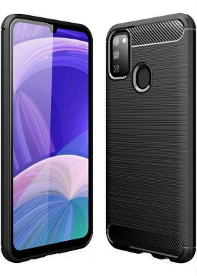 Bodoma Back Cover for Samsung Galaxy M30s Hybrid(Black, Shock Proof, Silicon, Pack of: 1)