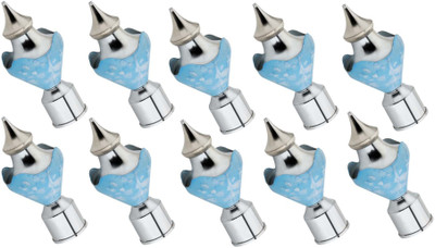 GROWNIX Blue Rod Rail Bracket Metal(Pack of 10)