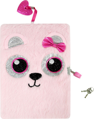 smily kiddos Hand Made Book-size Notebook under 200 200 Pages(Pink)