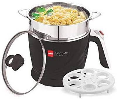 cello multi utility cooker 100 A Travel Cooker  (1.2 L, Black)