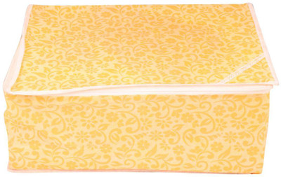 AARON INC Printed saree cover Pack of 1 P1702SC_XXL(Yellow)