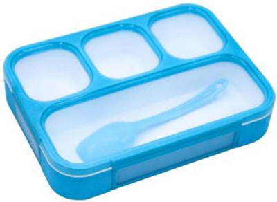 prisma collection Microwave Safe BPA Free 4-in-1 Grid 4 Containers Lunch Box(1000 ml, Thermoware)