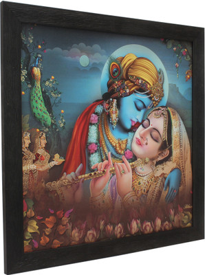 TS NANDA Radha Krishna Religious Frame