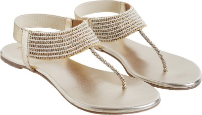 METRO Women Flats(Gold , 4)