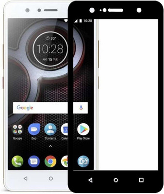 Value Edge To Edge Tempered Glass for Lenovo K8 Plus(Pack of 1)