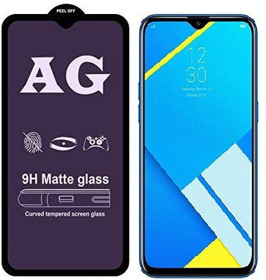 Snatchy Edge To Edge Tempered Glass for Realme C2, Gionee Max, OPPO A1K(Pack of 1)