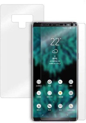 Zootkart Front and Back Screen Guard for Samsung Galaxy Note 9(Pack of 2)