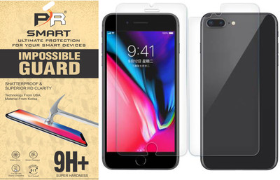 PR SMART Front and Back Tempered Glass for Apple iPhone 7 Plus(Pack of 2)