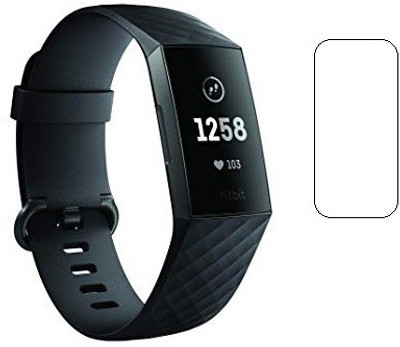 MudShi Impossible Screen Guard for Fitbit Charge 3(Pack of 1)
