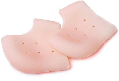 GADGET TREE Soft Cotton Heel anti-Crack Sets Heel Support(Orange)