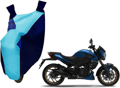 WolkomHome Two Wheeler Cover for Bajaj(Dominar, Blue, Clear)