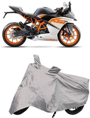 Anant Waterproof Two Wheeler Cover for KTM(RC 200, Silver)