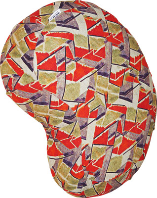Oscar Home Zafu Crescent shape Yoga Blocks(Multicolor Pack of 1)