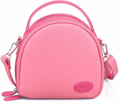 Caiul First Generation Zipper Universal Carry Case  Camera Bag(Pink)