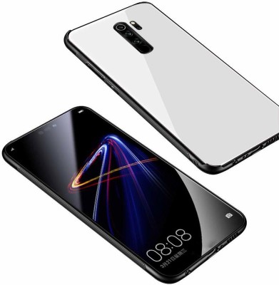 COVERBLACK Back Cover for Mi Redmi Note 8Pro -B07X3P11YY(White, Dual Protection, Pack of: 1)