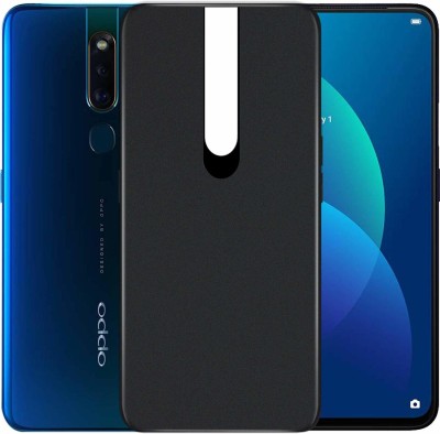 Caseline Back Cover for Oppo F11 Pro(Black, Grip Case, Silicon, Pack of: 1)