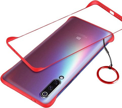 JPACC Back Cover for MI A3(Transparent, Red, Shock Proof)