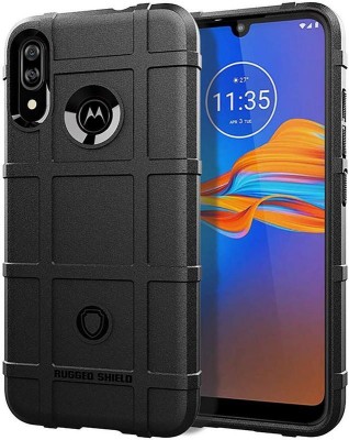 Elica Bumper Case for Motorola Moto E6s(Black, Rugged Armor, Pack of: 1)