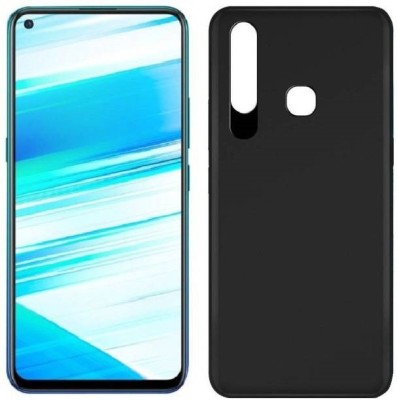 Sarju Back Replacement Cover for VIVO Y19 (2019)(Black, Grip Case, Pack of: 1)