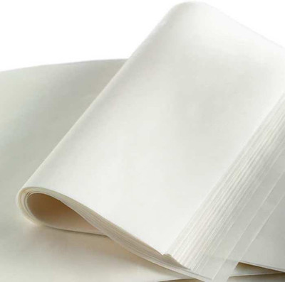 Ayansh E-Store Butter Paper/Bulk Parchment Paper for Sandwich,Food Wrapping,Cake 100 Sheets(Pack of 1) Size-10x 10 inch Parchment Paper(Pack of 100, 284 m)