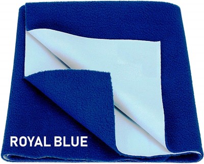 Keviv Cotton Baby Bed Protecting Mat(Royal Blue, Small)