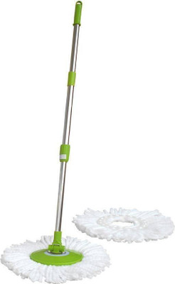 Montreal Magic Mop Stick , Mop Rod 360 Degree Rotating With 2 free Refill Wipes (Blue) Wet & Dry Mop (Green) Wet & Dry Mop(Green) Montreal Magic Mop Stick , Mop Rod 360 Degree Rotating With 2 free Refill Wipes (Blue) Wet & Dry Mop (Green) Wet & Dry Mop(Green)