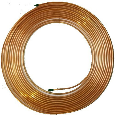 CAMIPRO SPARE 1/4 inch Copper Pipe (Soft) for Air Conditioners 15 Meters (50 Feet) 50 mm Plumbing Pipe(Copper)