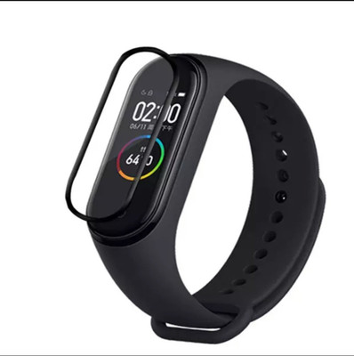 Accessories Kart Edge To Edge Tempered Glass for Mi Band 4(Pack of 1)